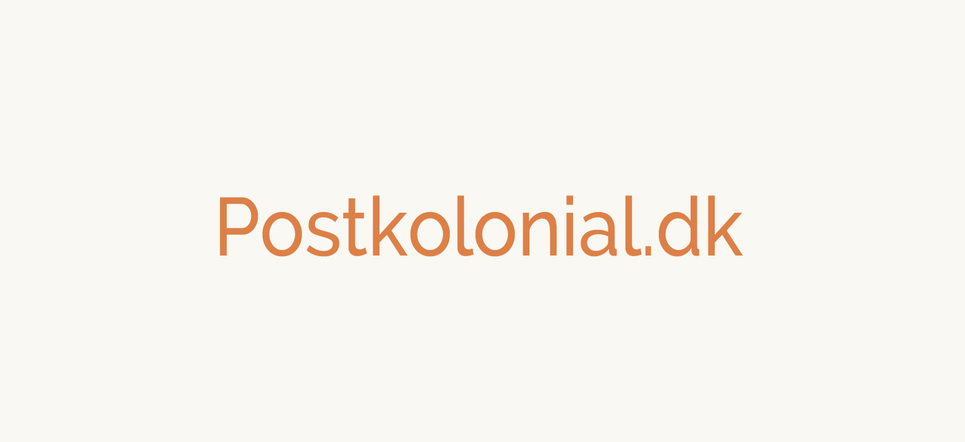Tidsskriftet postkolonials logo