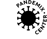 PandemiX Center logo med coronavirus
