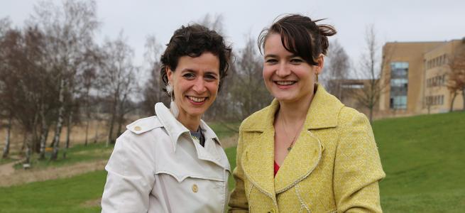 Katia Dupret og Susanne Ekman