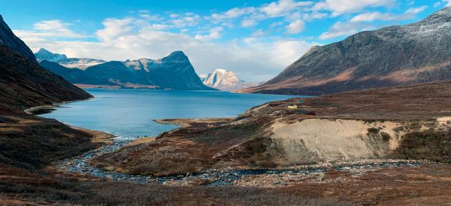 Grønlandsk fjordlandskab