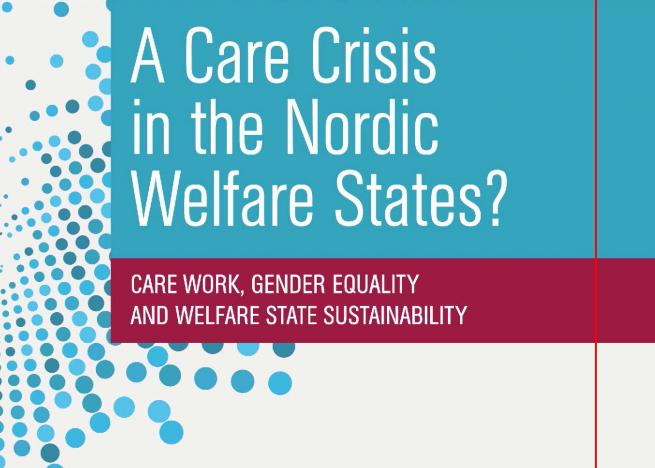 Udsnit af titelblad på bogen: A care crisis in the Nordic welfare states 