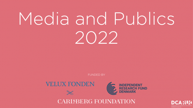 The Media and Publics conference 2022