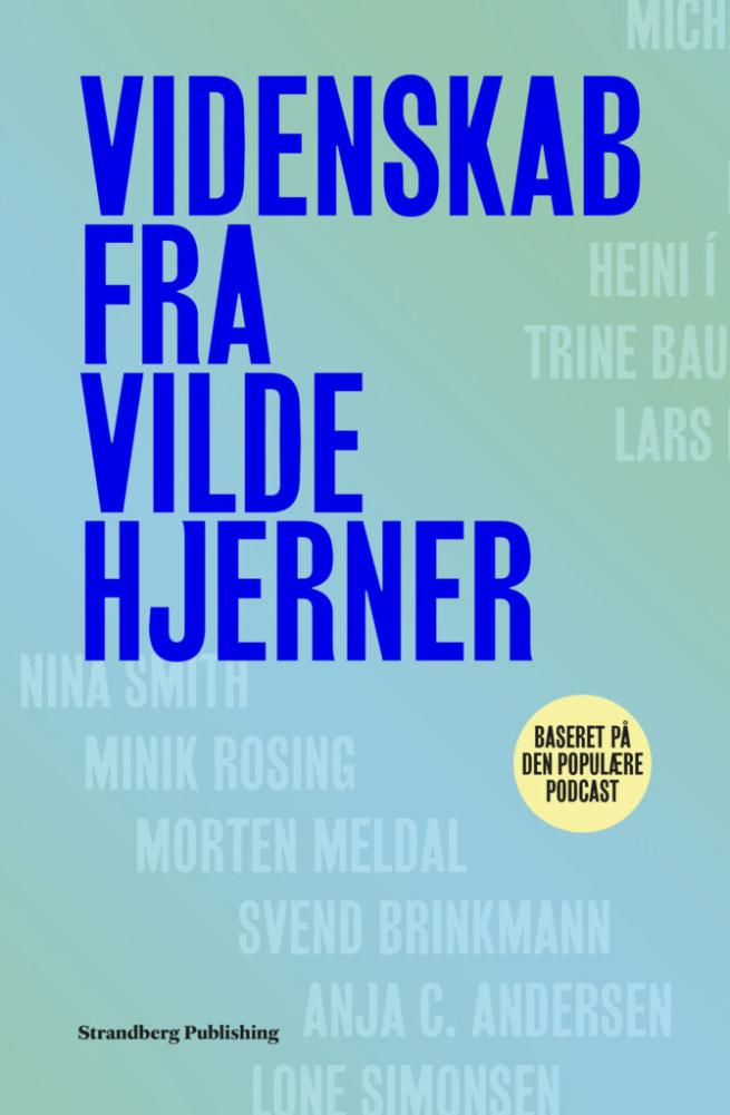 Foto: Forsiden af bogen 'Videnskab fra vilde hjerner'. Strandberg Publishing.