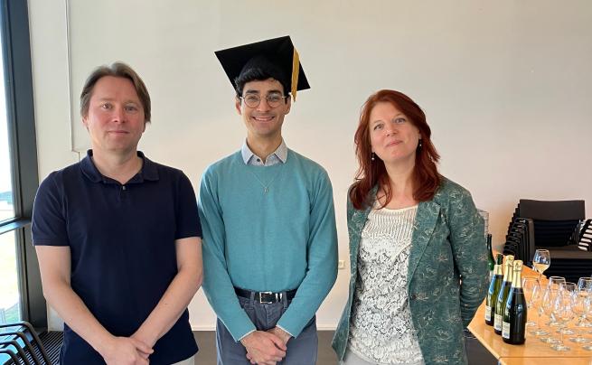 Photo of Sune Haugbølle, Wladimir Fernandes and Line Engbo Gissel