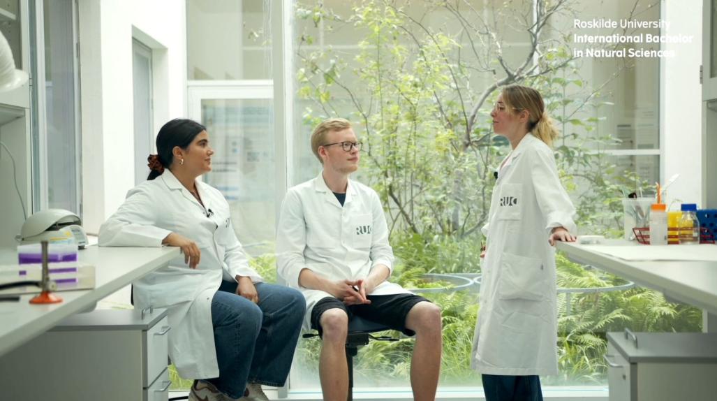 Tre studerende fortæller om International Bachelor in Natural Sciences