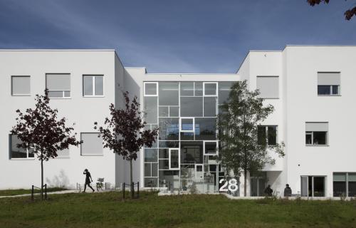 Fronten til naturvidenskabelige lokaler