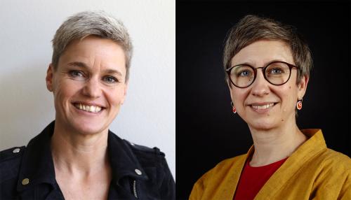 Lektor Jo Krøjer og lektor Marta Padovan-Özdemir