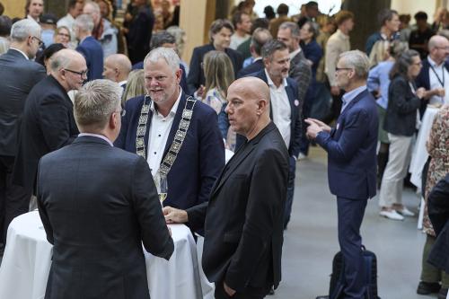 Reception ved årsfesten