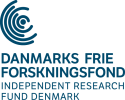 Danmarks Frie Forskningsfond / Independent Research Fund Denmark - Logo