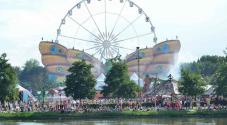 Festival i Belgien og karrussel 