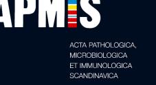 Logo for tidsskriftet Journal of Pathology, Microbiology and Immunology (APMIS).