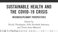 Photo: Book cover. "Sustainable Health and the Covid-19 Crisis". Routledge.