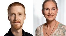 Lektor Magnus Paulsen Hansen og lektor Sabina Pultz. 