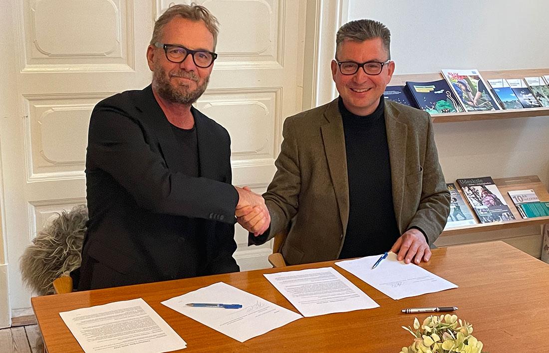 Roskilde Universitet og Nationalpark Skjoldungernes Land underskriver aftale